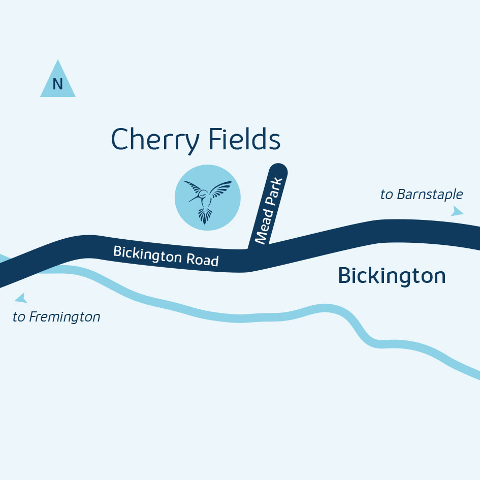 Development map for cherry fields